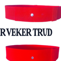 Red Tyvek Wristband